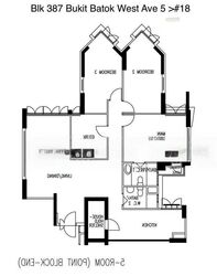 Blk 387 Goodview Gardens (Bukit Batok), HDB 5 Rooms #460572561